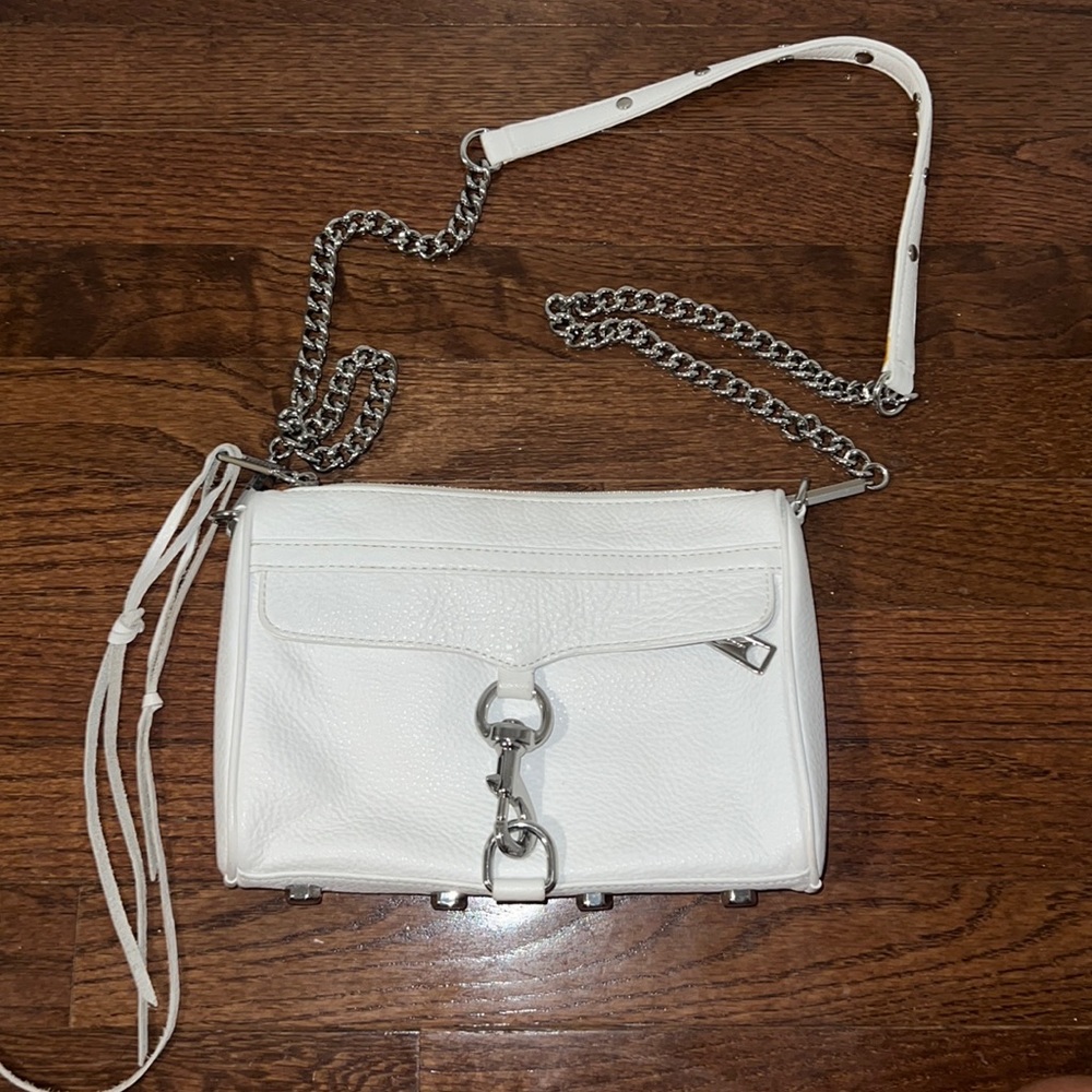 Rebecca mink off white crossbody